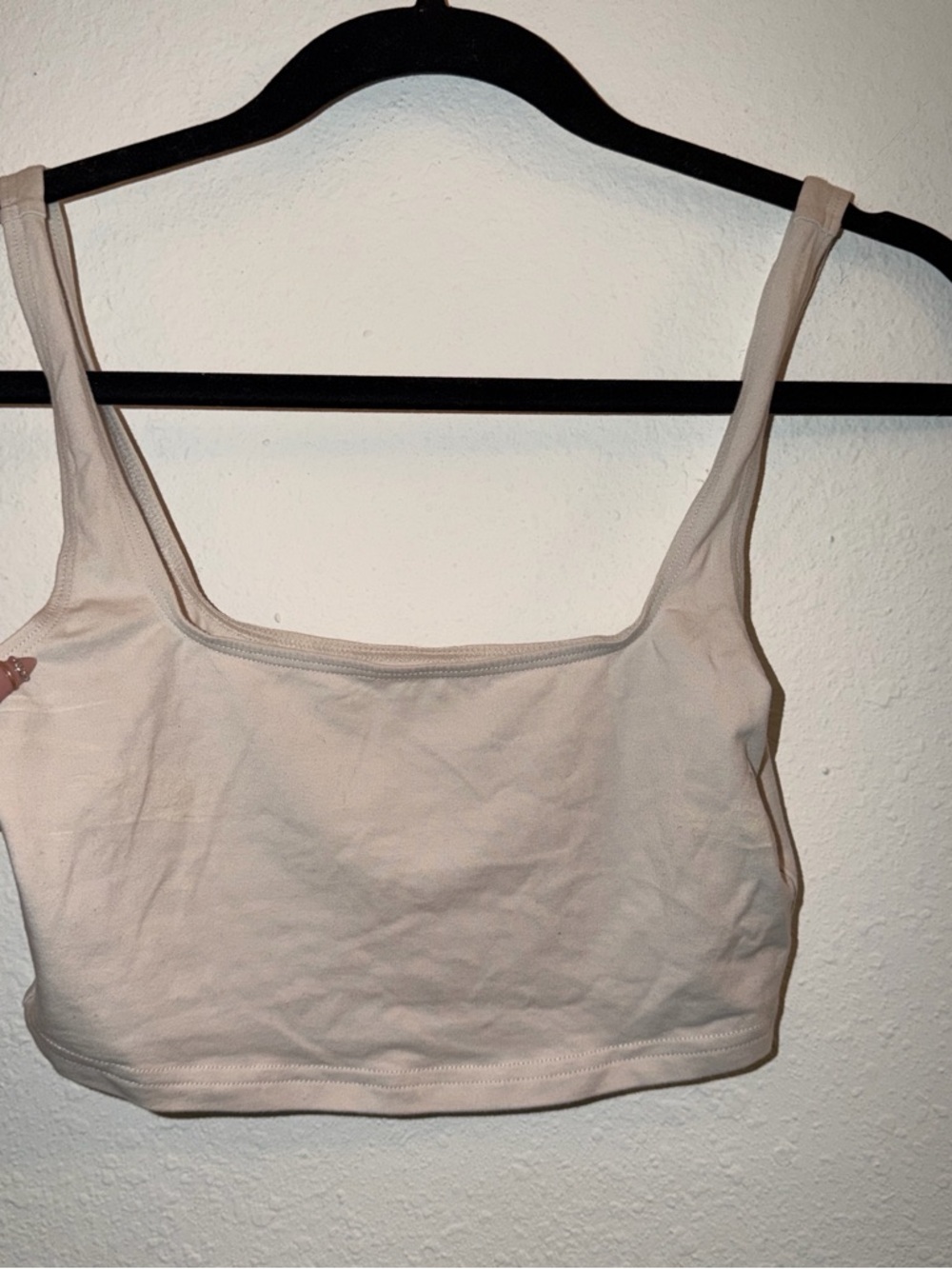 TNA Cream Crop Tank